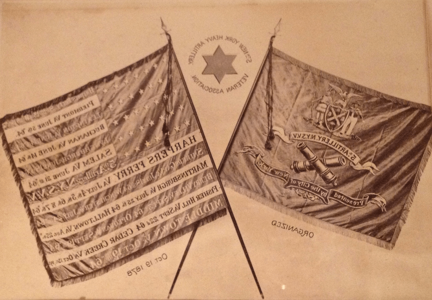5th NYHA Flags (From J. Noyalas, private collection)